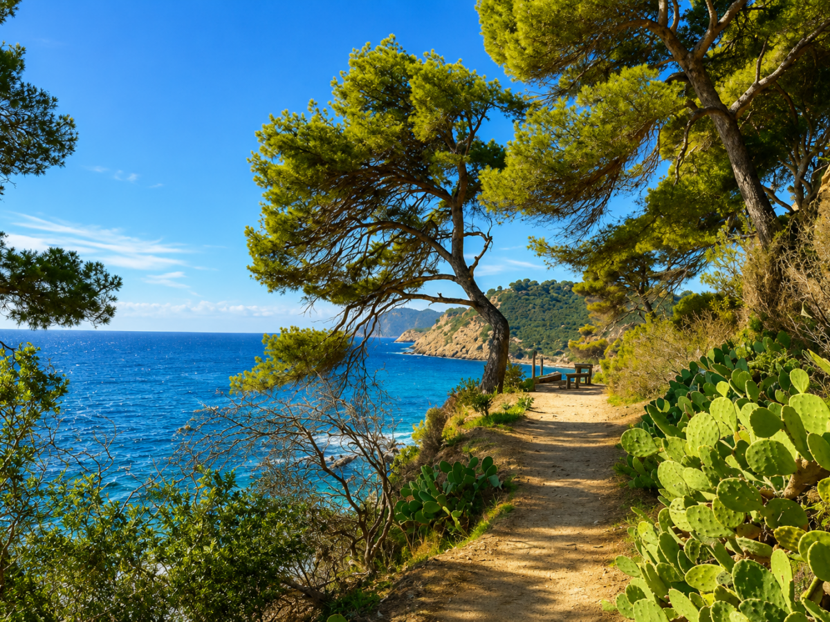 sentier du littoral à St Mandrier sur mer