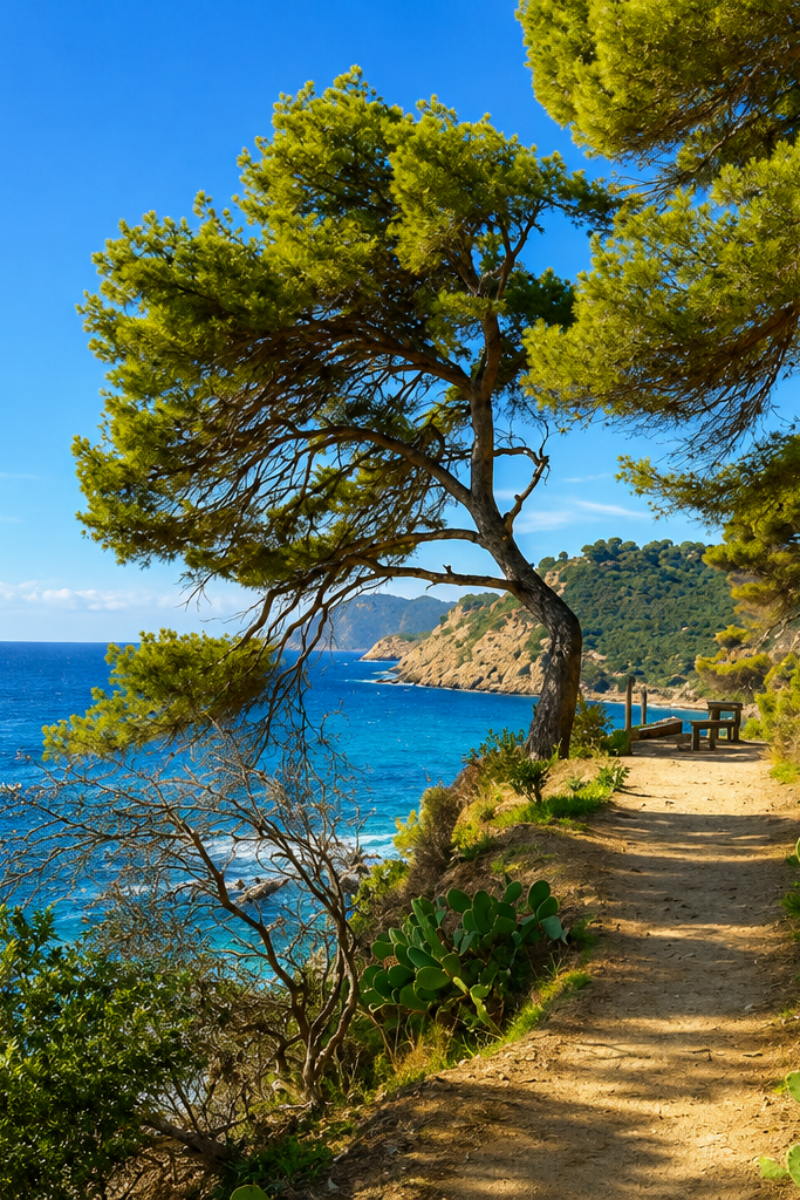 sentier du littoral à St Mandrier sur mer